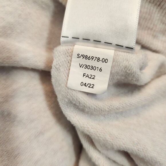 Athleta Purana V-Neck Wrap Sweatshirt Large Fog Grey Heather NWOT Nirvana Modal - Picture 7 of 7